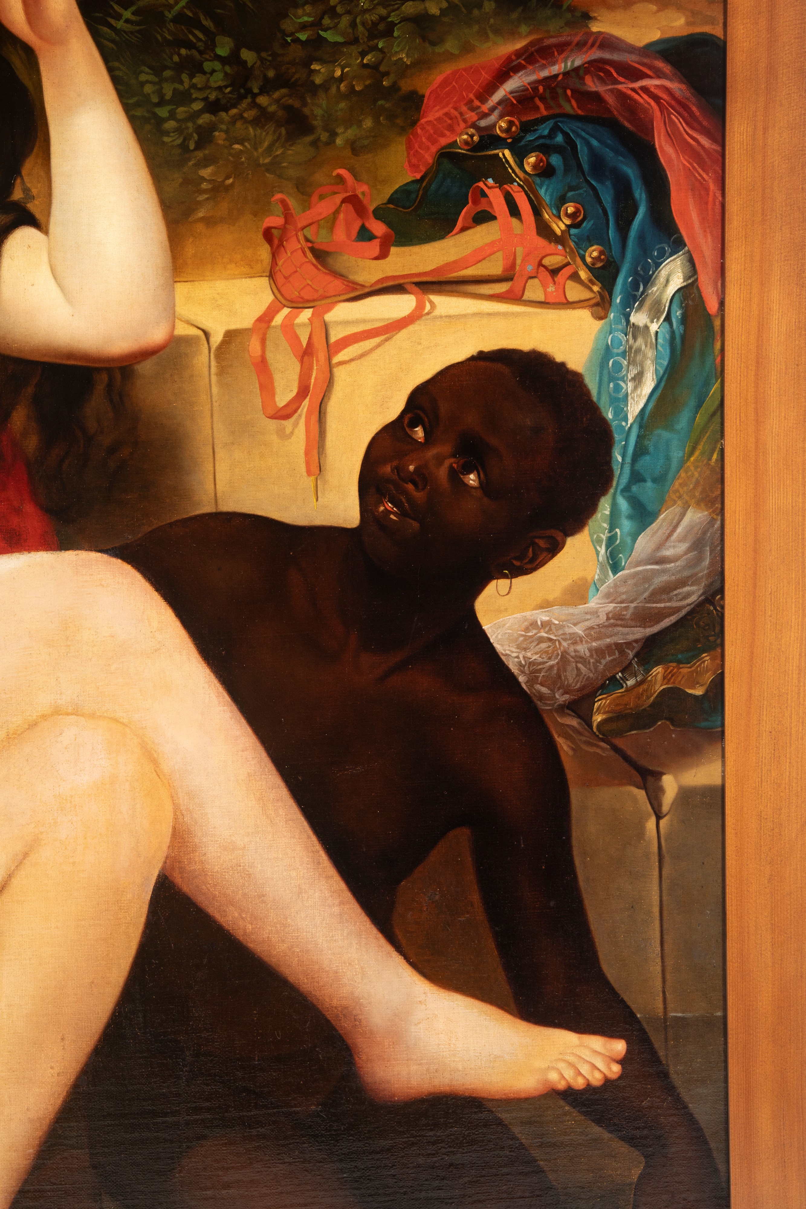 Scuola del Secolo XIX - Betsabea, olio su tela