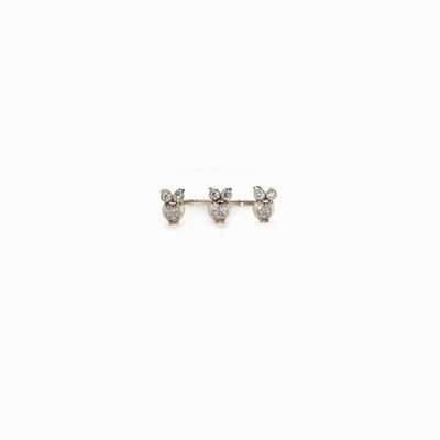Anello in Oro Argento e Diamanti in Or