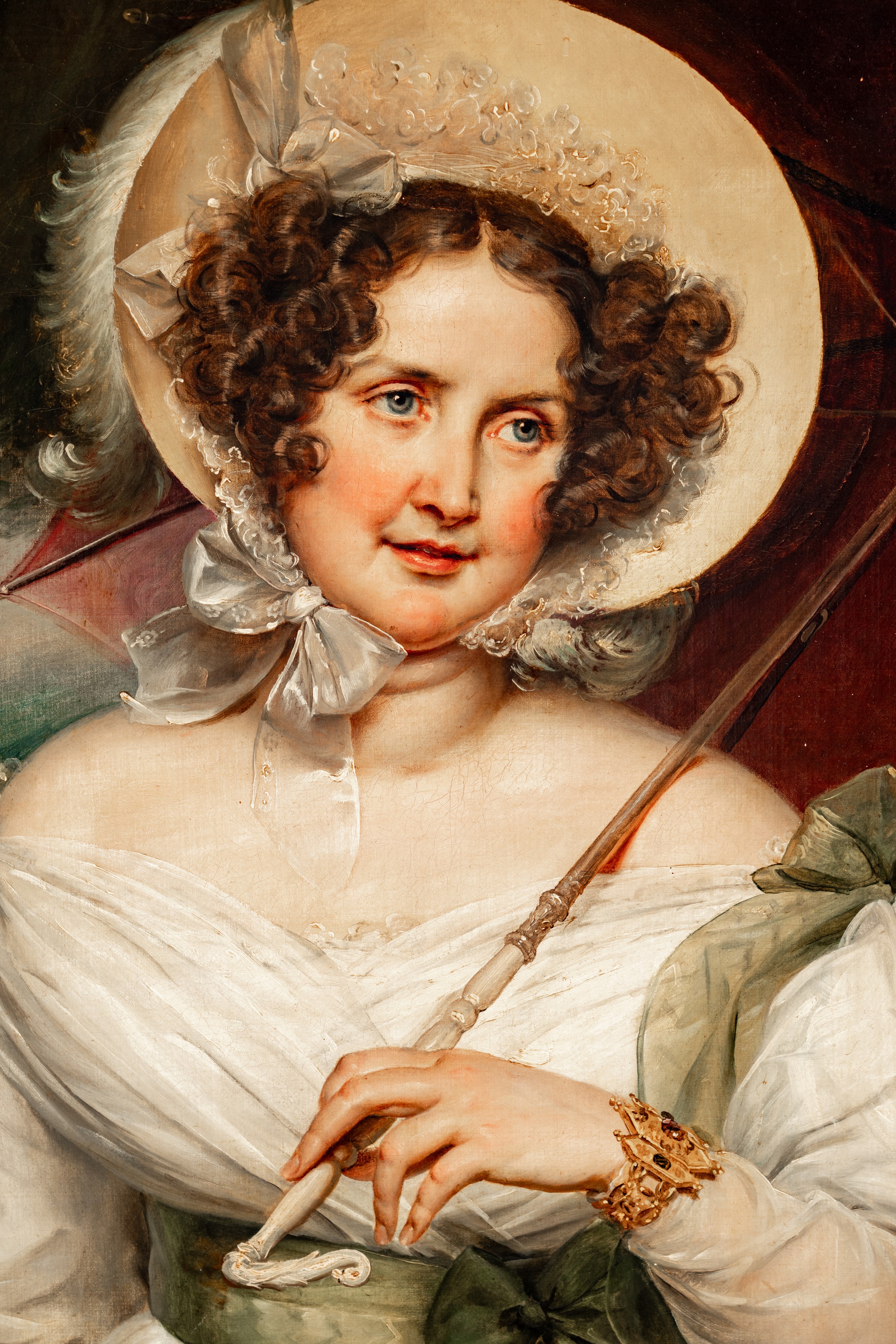 Jean-baptiste Paulin Guérin - Ritratto femminile, olio su tela (1834)