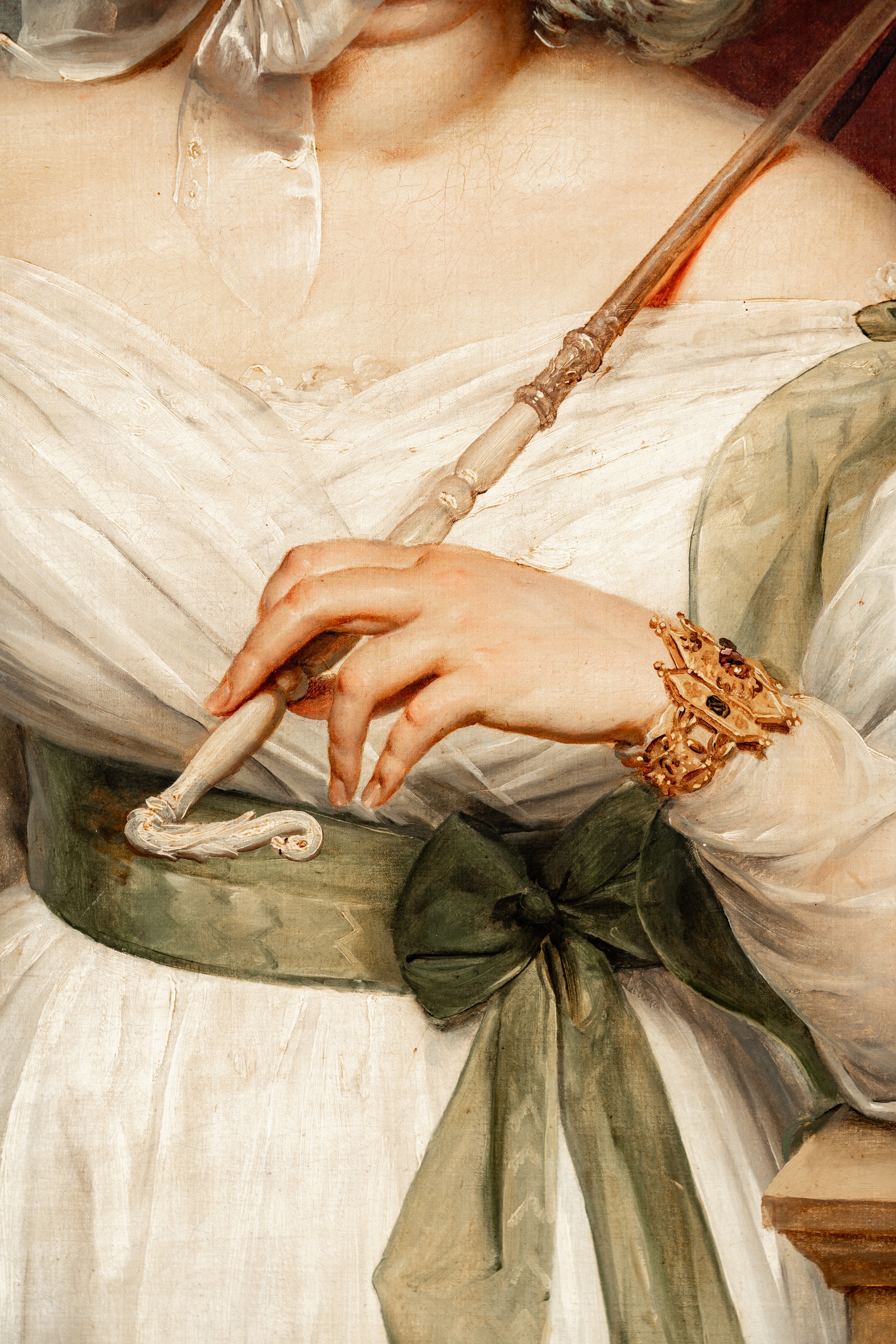 Jean-baptiste Paulin Guérin - Ritratto femminile, olio su tela (1834)