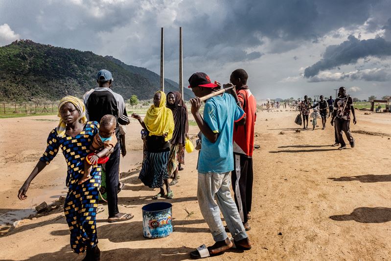 Carlo Cozzoli - Pulka (Borno State). 130,000 people have taken refuge…