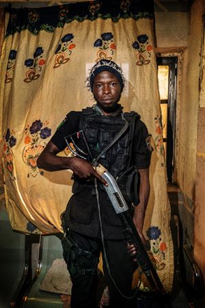 Zakaria is a member of the Civilian Joint Task Force in Maiduguri, Borno State. He was one of the first civilians to take up arms against Boko Haram insurgency in 2009, and since then he has never stopped fighting. &ldquo;What we do now is try to prevent attacks. We have surrounded the city with checkpoints and try to prevent infiltrations. Everyone in the task force is a civilian; both Christians and Muslims can join&rdquo;