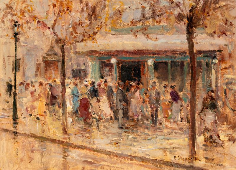 Pietro Scoppetta - Scena parigina