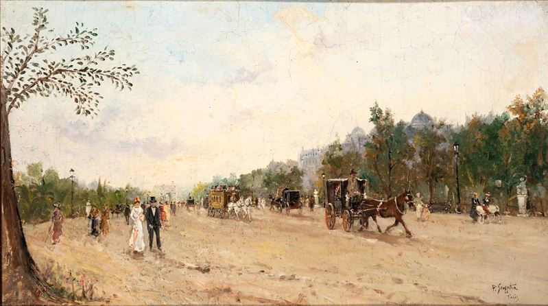 Pietro Scoppetta - Passeggiata a Parigi