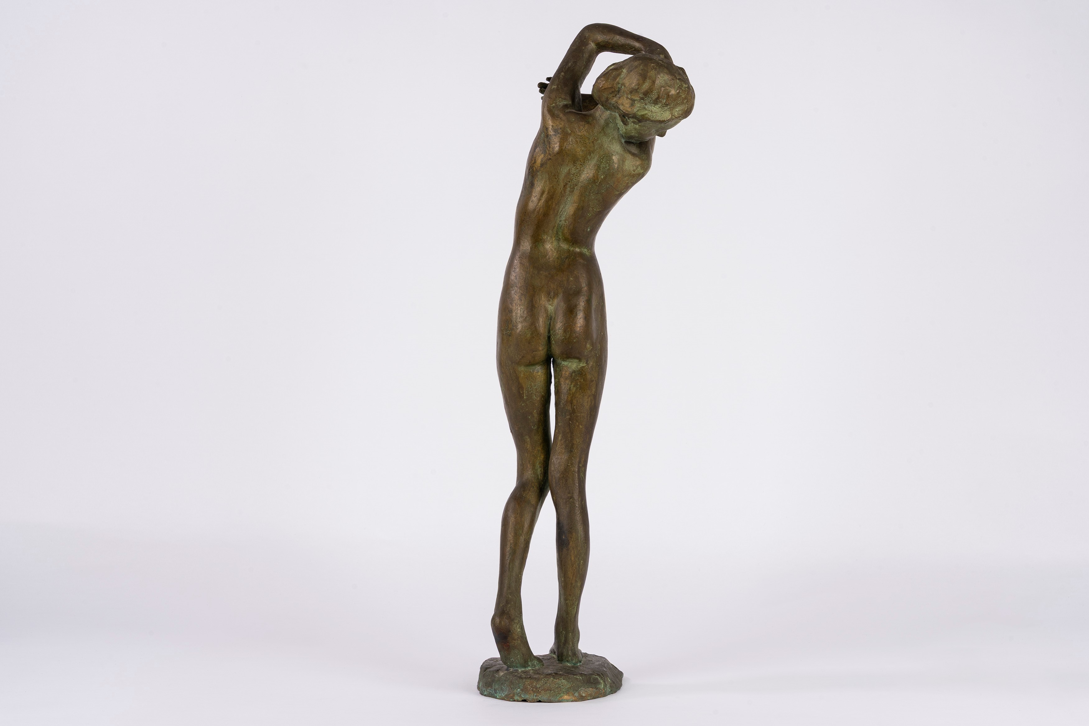 Saverio Gatto - Donna con braccia alzate