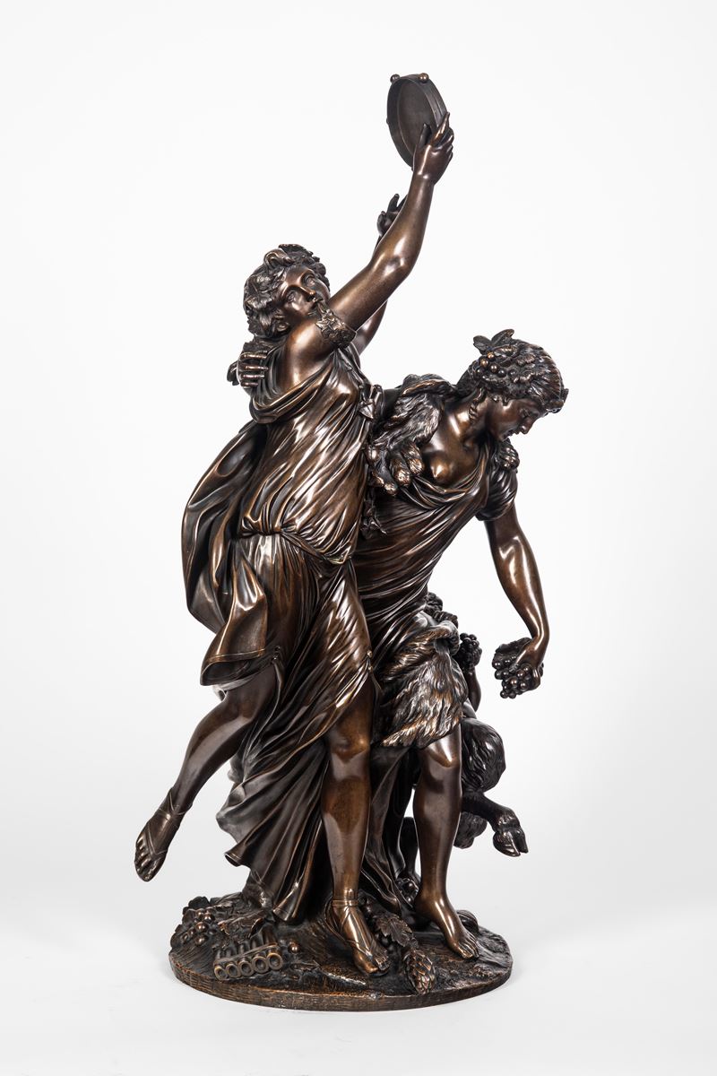Da Claude Clodion - Clodion, Baccanale (scultura in bronzo)