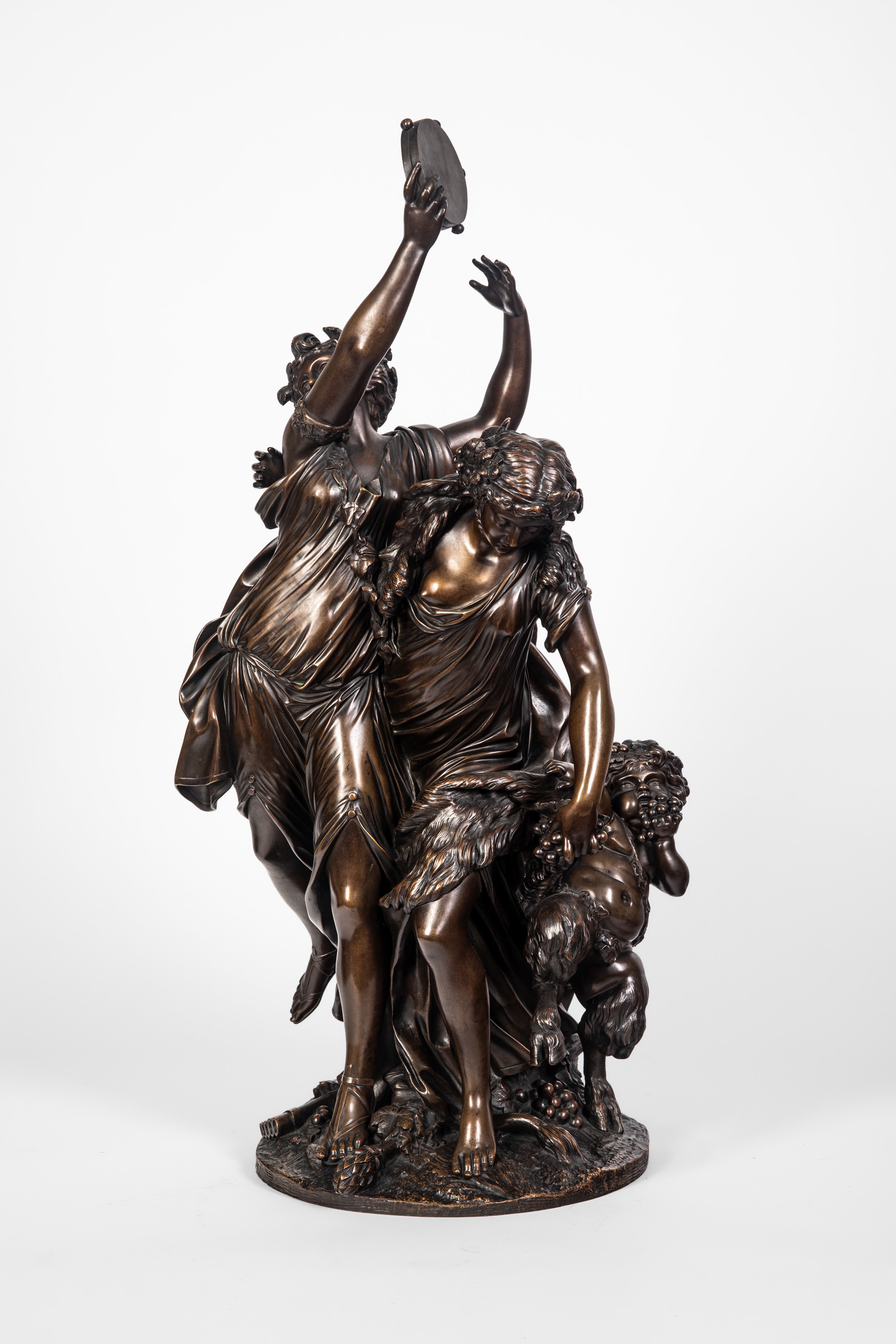 Da Claude Clodion - Clodion, Baccanale (scultura in bronzo)