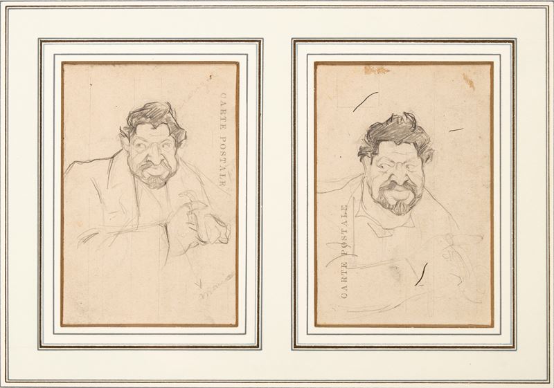 Angelo Comolli - Due studi di figura