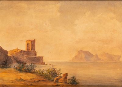 Rovine presso la costa
