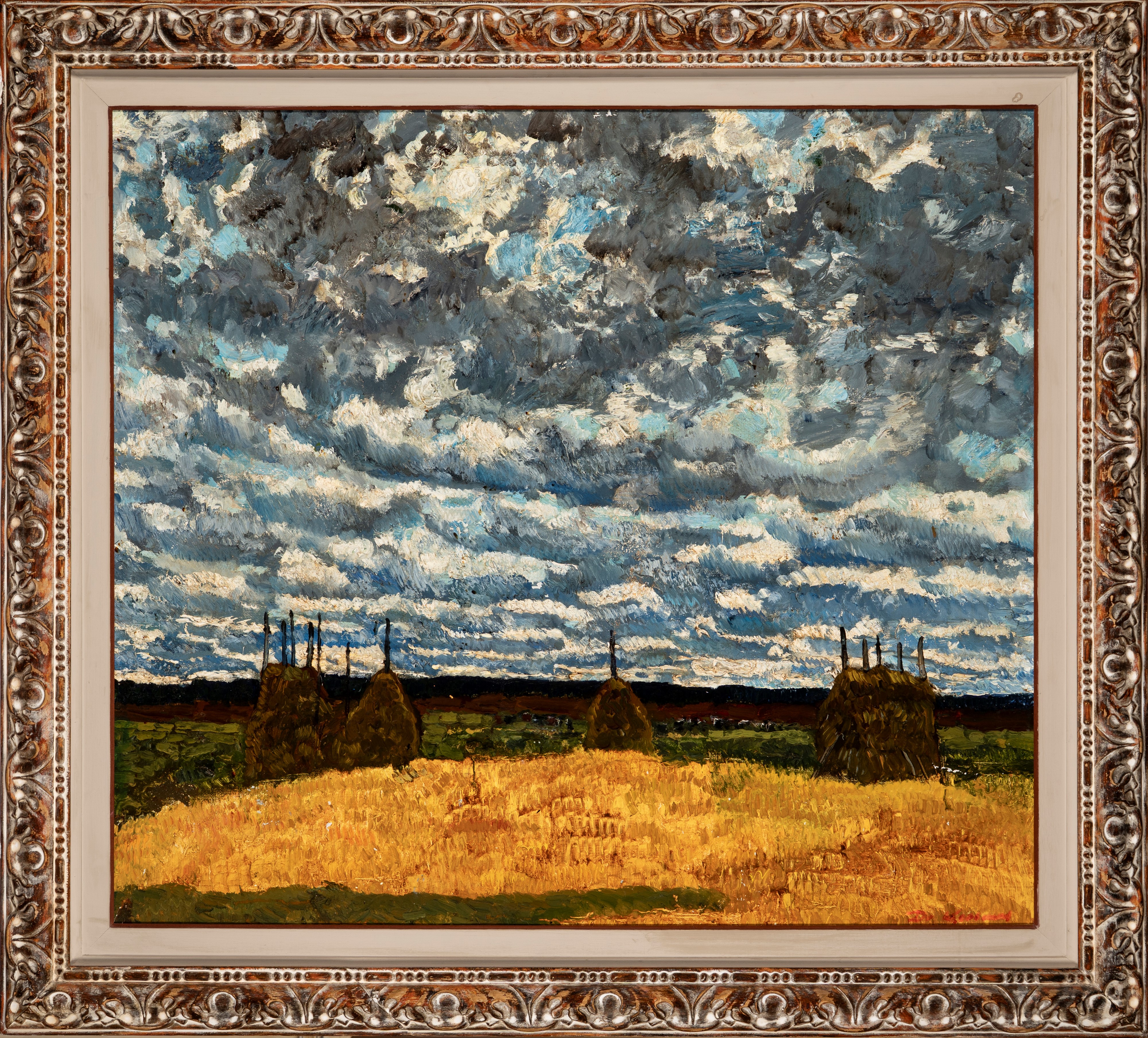 Dmitrij Kosmin - Regione del nord, olio su tela