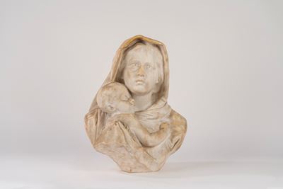 Scultura in marmo, La preghiera