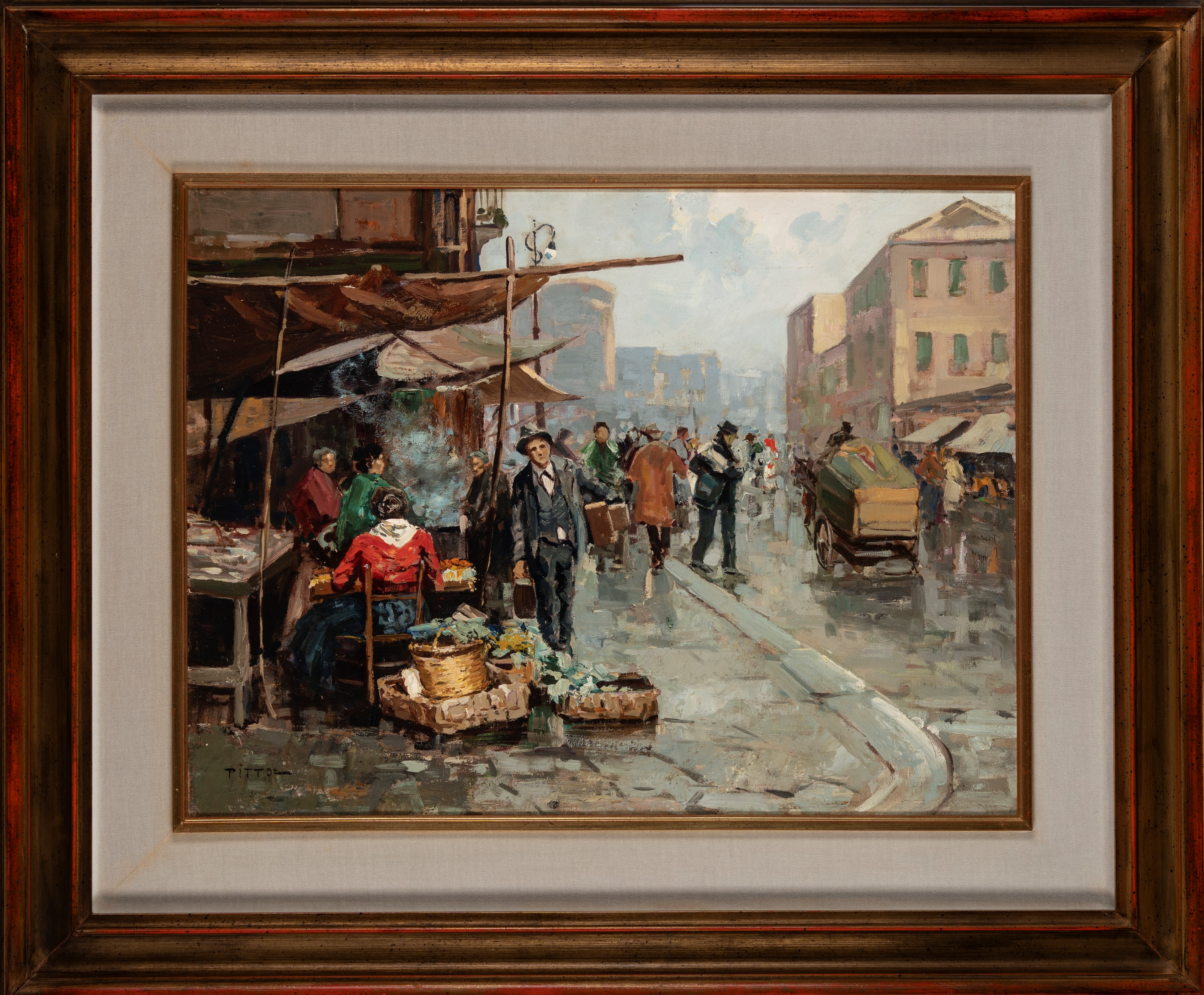 Giuseppe Pitto - Al mercato