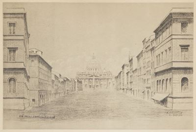 Ceccarius, La 'spina' dei Borghi. Disegni di Lucilio Cartocci, prefazione di Umberto Guglielmotti