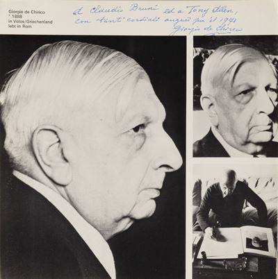 De Chirico - Reiser, Begegnung encounters. - Maler und Bildhauer der Gegenwart
