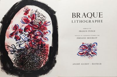 Braque, Litografia con prefazione di Francis Ponge, 1963