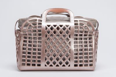 Borsa “Jelly”, vernice rosa perlaceo, edizione limitata (2012)