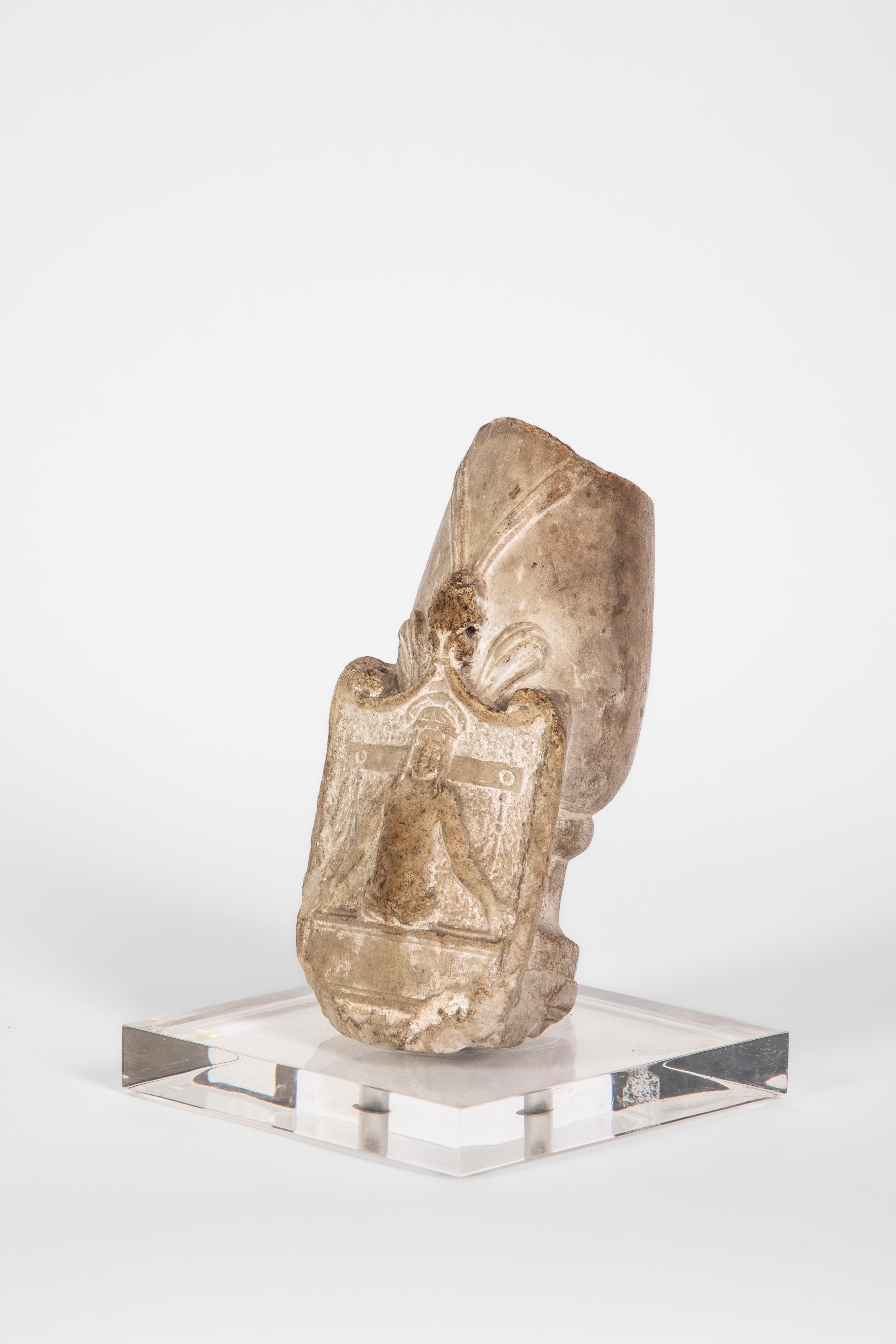 Cristo in Pietà, frammento di rilievo in pietra scolpita a rilievo (probabile XV-XVI secolo)