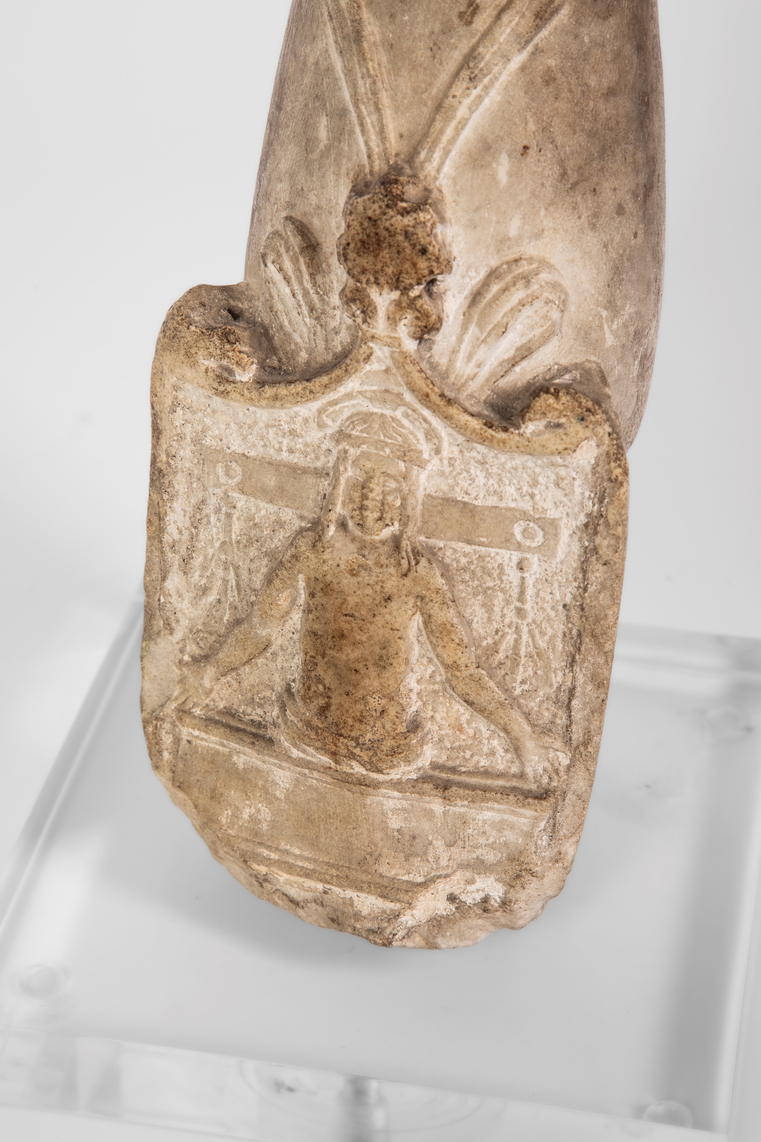 Cristo in Pietà, frammento di rilievo in pietra scolpita a rilievo (probabile XV-XVI secolo)