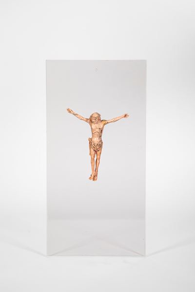 Cristo crocifisso, corallo di Sciacca, XVIII–XIX secolo