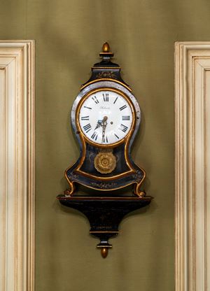 Robert, orologio a pendolo neuchateloise. Svizzera, 1810.