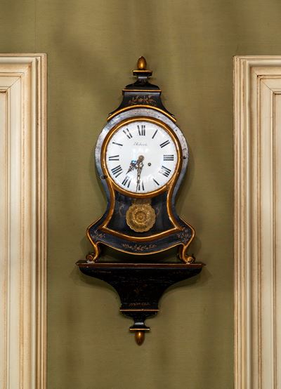 Robert, Orologio a pendolo neuchateloise, Svizzera, 1810