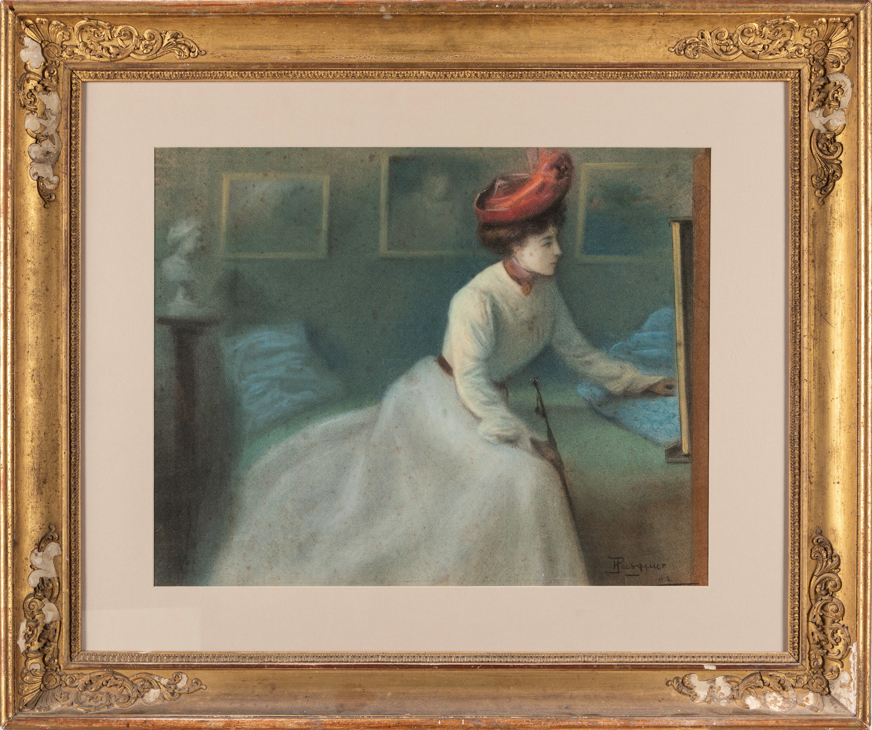 H. Pasquier - Nello studio