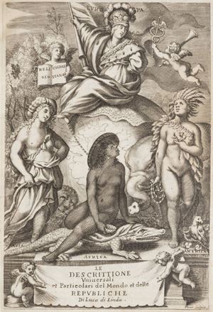 Le descrittioni universali et particolari del mondo, & delle Republiche