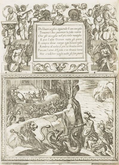 La Gerusalemme liberata – Edizione del 1735 con tavole incise di Arnold Westerhout