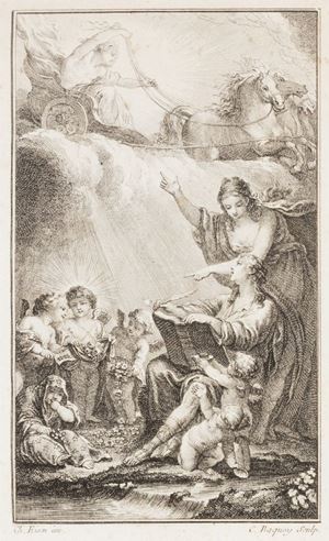 Zachariae, Friedrich Wilhelm - Les quatre parties du jour, poëme traduit de l'allemand