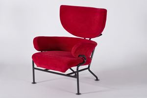 Poggi, 1959 Poltrona PL 19, Tre pezzi cm