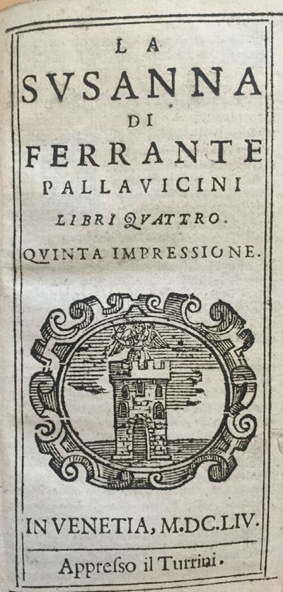 Pallavicino, La Taliclea. Libri quattro, 1650