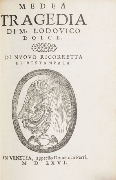 Le Tragedie di M. Lodovico Dolce. Cioe, Giocasta, Didone, Thieste, Medea, Ifigenia, Hecuba