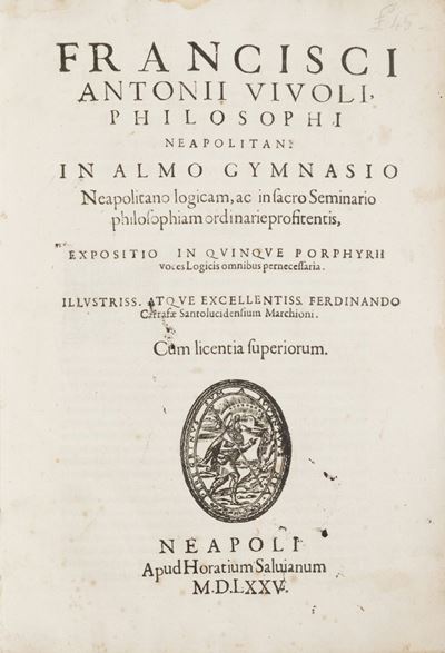 Vivoli, Expositio in quinque Porphyrii voces logicis omnibus pernecessaria