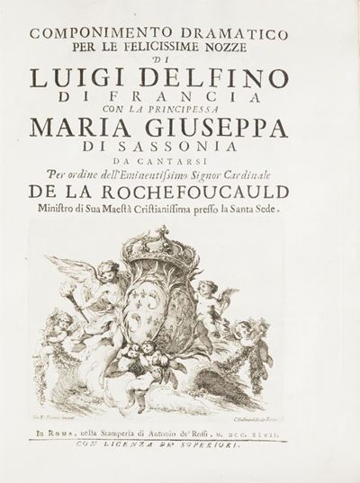 Azione drammatica in onore di S.Giovanni Nepomuceno, 1745
