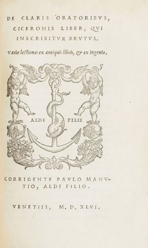 De oratore... ad Q. Fratrem libri III