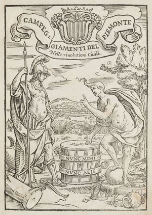 Campeggiamenti, overo Istorie del Piemonte