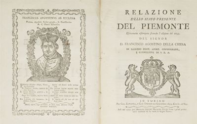 Francesco Agostino Della Chiesa, Relazione dello Stato presente del Piemonte, 1777