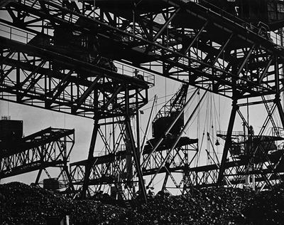 Cantieri a Genova, anni 1950