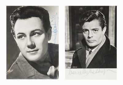 Raccolta di foto autografate del 1950