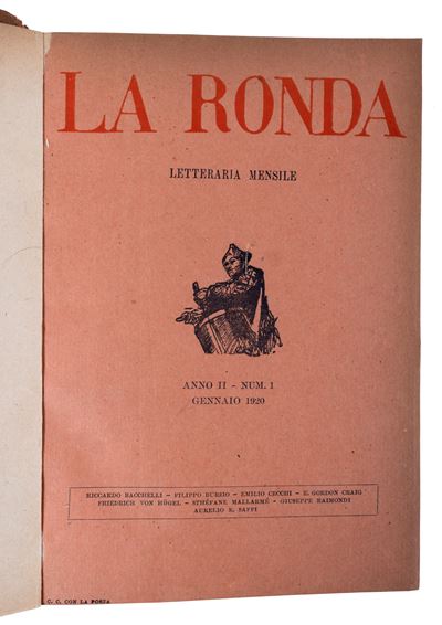 Raccolta dei numeri da aprile 1919 a gennaio 1920