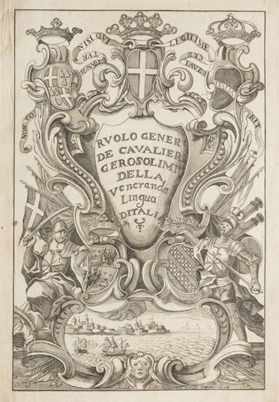 Cavalieri di Malta - Bartolomeo Dal Pozzo, Ruolo Generale de’ Cavalieri Gerosolimitani della Vene...