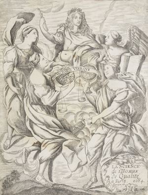 La science de l'homme de qualité, ou l'idee generale de la cosmographie, de la cronologie, de la geographie, de la fable, & de l'histoire sacrèe, & profane