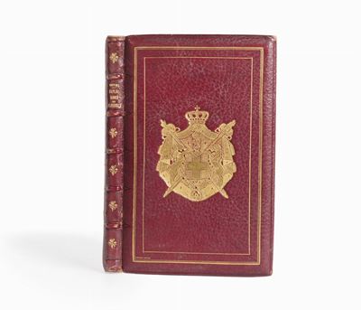 Adèle Thaon di Revel, Naples, Rome et Florence. Impressions de voyage (1863) - Legatura in marocc...
