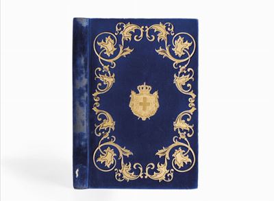 Savoia - Legatura - Palumbo, Carteggio di Maria Carolina Regina delle Due Sicilie con Lady Emma H...