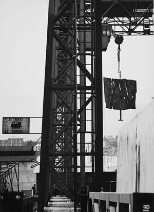 "Colloquio col vento" Consagra, Italside