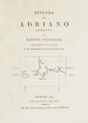 Diploma di Adriano spiegato 