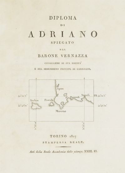 Vernazza, Diploma di Adriano spiegato