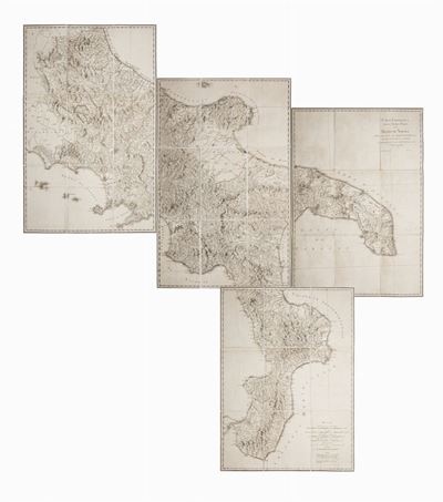 Rizzi Zannoni, Carta geografica della Sicilia, 1769