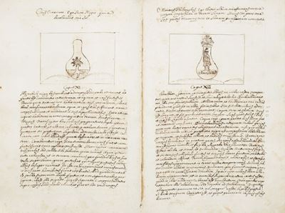 Miscellanea di Esoterismo e Alchimia, 1700, 200 carte, senza legatura