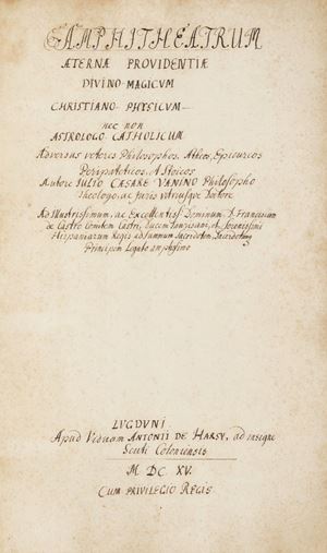 Amphitheatrum æternæ prouidentiæ diuino-magicum